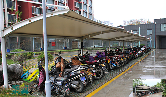 濟南膜結(jié)構(gòu)非機動車停車棚施工方案設(shè)計終身制