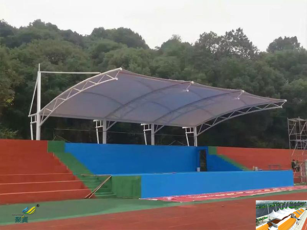 河南膜結(jié)構(gòu)體育看臺場館找哪家平面圖承包價格